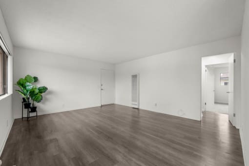 Large living area at Sunset Square Apartments, West Covina, California, 91790