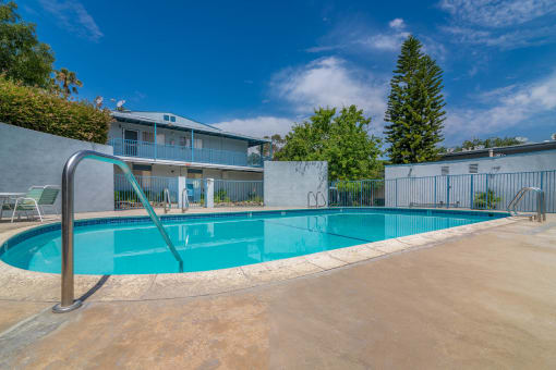 view of pool