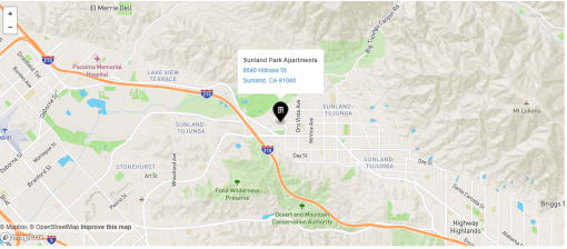 Map of Area