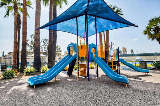 Park paly area at Serrano Apartments, West Covina