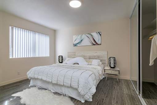 Bedroom furnished