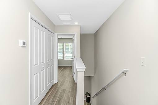 upstairs hallway