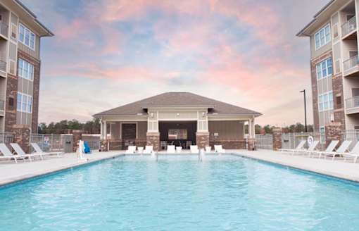 Relaxing outdoor spaces