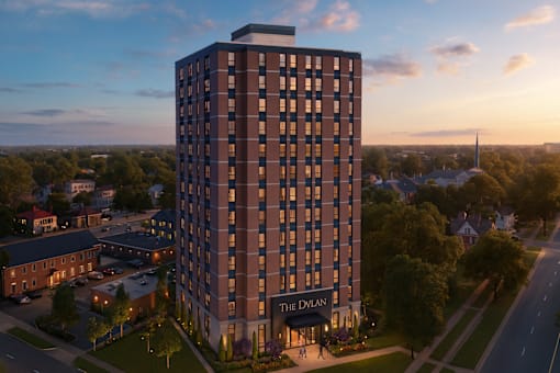 The hotel is called The Dylan.