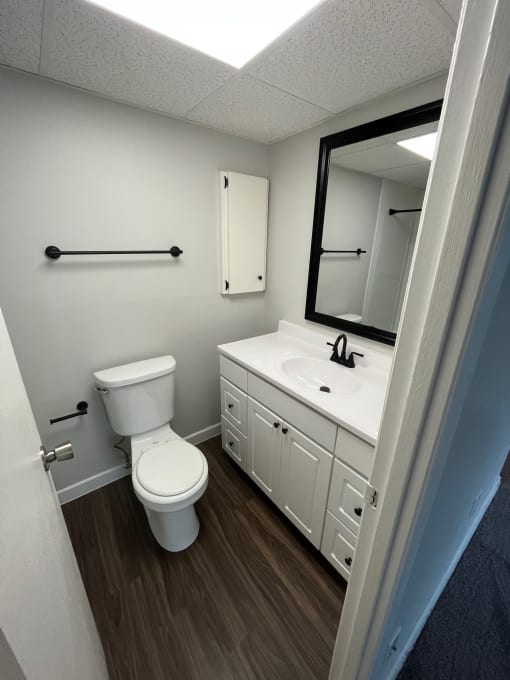 Newly renovated bathroom