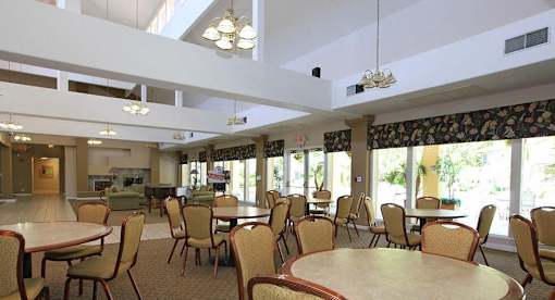 Clubhouse table chair  at Loma Linda Springs, California