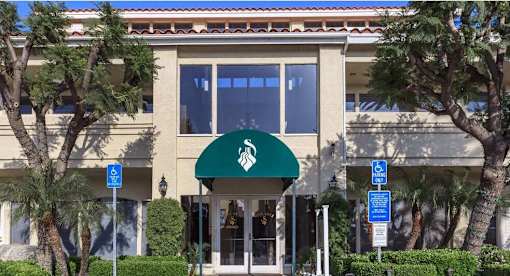 Exterior view of building at Loma Linda Springs, California, 92354