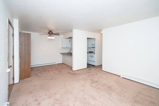 Living room Anderson Apartments1160 E Hopson