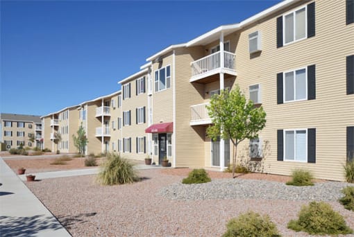 Elegant Exterior View Of Property at Van Horne Estates Apartments, El Paso, TX