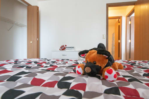 Second Bedroom at Custer Estates in Monroe, MI