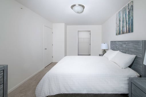 Comfortable Bedroom at Dutton Estates, Michigan, 48079