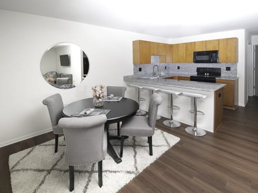 Dining Room at Steedman Apartments, Waterville, OH
