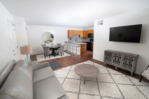 Relaxing Living Room Design at Dutton Estates, Saint Clair, MI, 48079