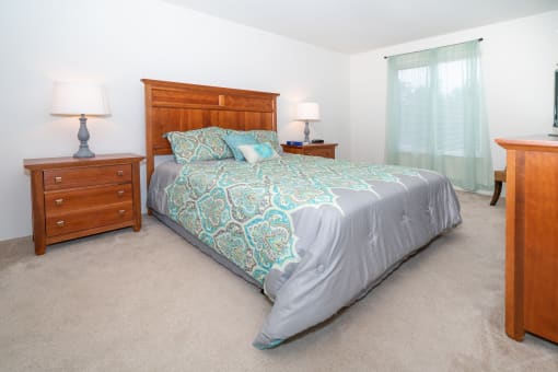 Master Bedroom area at Eddins Estates Apartments, Tuscaloosa, AL, 35453