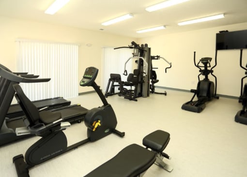 Fitness Center at Withington Apartments, Jackson, Michigan