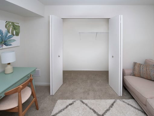 Large Closets at Gray Estates Apartments, MRD Conventional, St Clair MI 48079