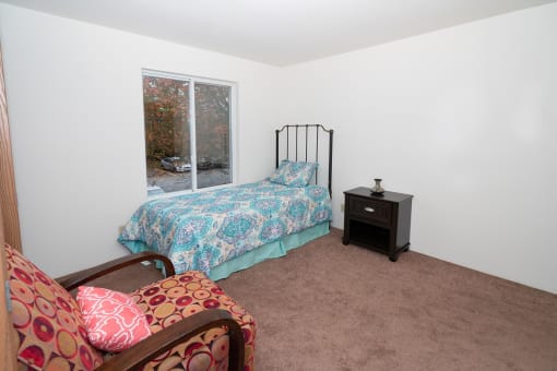 second bedroom  at Hornbrook Estates Apartments, Evansville, 47715