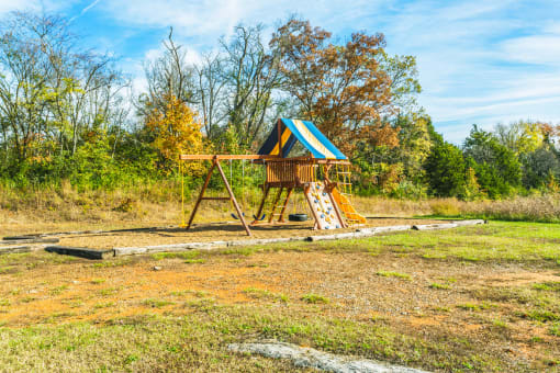 Outdoor Play Area Davis Estates Apartments in Shelbyville TN