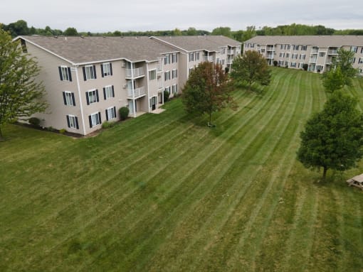 Lush Landscaping at Kuder Estates Apartments, MRD Conventional, Warsaw