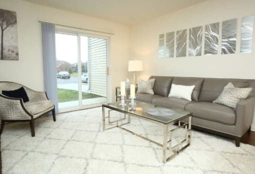 Living Room at Withington Apartments, Michigan