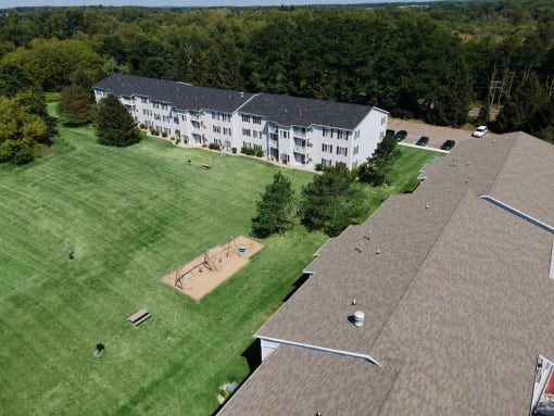 Exterior view  at McClellan Estates III Apartments , Marshall, Michigan