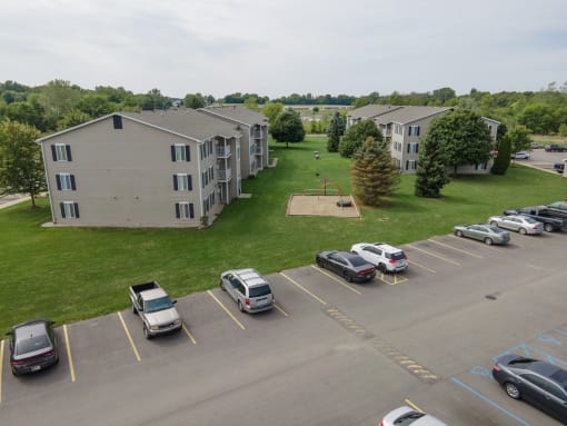 Exterior view at Nelson Estates Apartments,1815 Raleigh Ave, Kendallville, IN 46755