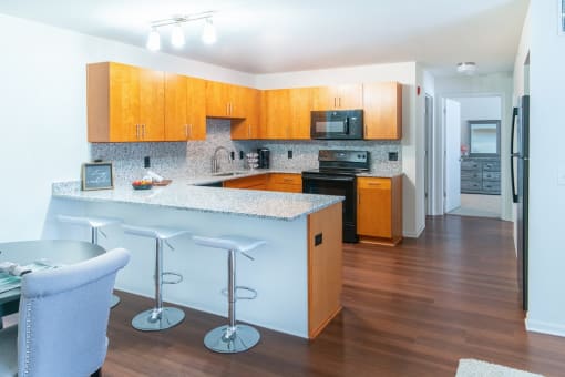 Gourmet Kitchen at Miles Apartments, Fort Gratiot Twp, 48059