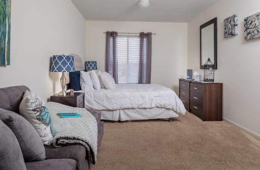 Master Bedroom  at Walker Estates Apartments, Augusta, GA