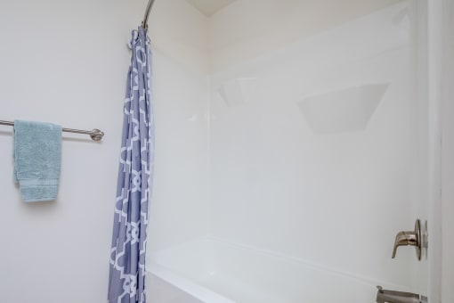 Bathroom Shower  at Walker Estates Apartments, Augusta, GA, 30906