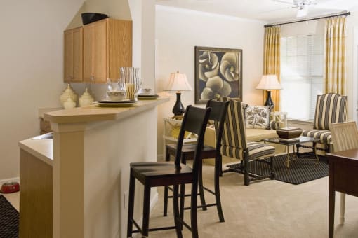 Walton Village Model Living Room