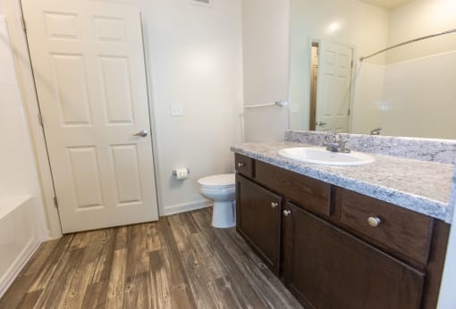 Walton Harbor apartment homes in Gainesville, Georgia Spacious Bathrooms