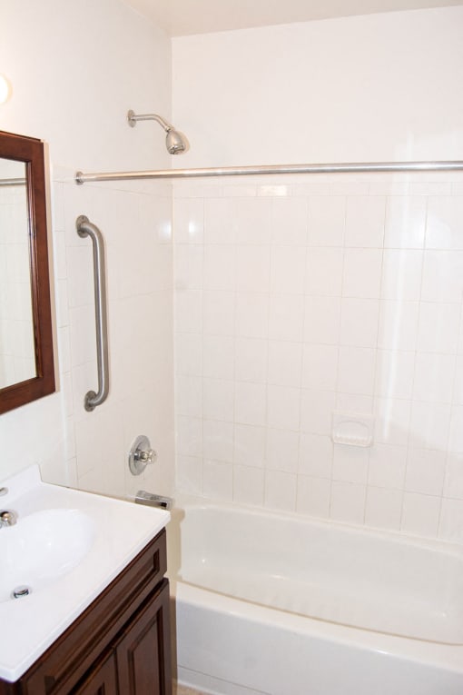 Luxurious Bathrooms at Brookwood at Ridge, Ridge, New York