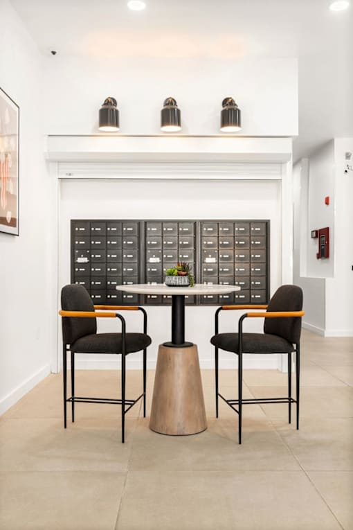 Updated Mailboxes at White Oak Terrace Apartments, Encino, CA