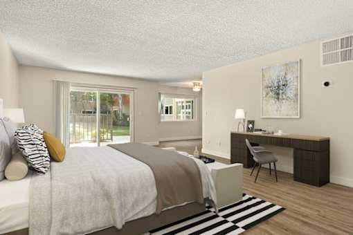 Studio Apartment at White Oak Terrace Apartments, Encino, 91316