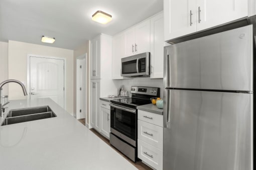 Upgraded Appliances at Parkway Terrace Apartments, Culver City, 90230