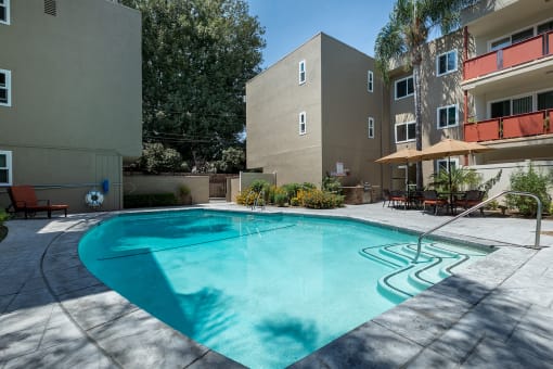 Sherman Oaks Apartments for Rent - Krystal Terrace Apartments Swimming Pool