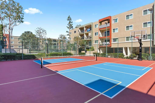 Pickleball Court at The Reserve at Warner Center, California