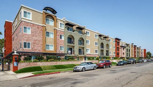 Exterior Shot of Aster Apartments' Building During Daytime.at The Reserve at Warner Center, Woodland Hills, California