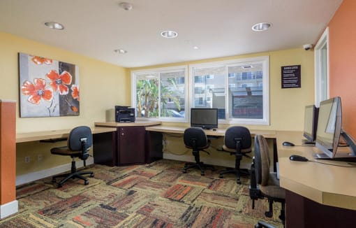 Business Center at The Reserve at Warner Center, California, 91367