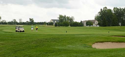 Large Golf course at Abbey Ridge Apartment Homes, Oxford, MI, Michigan, 48371