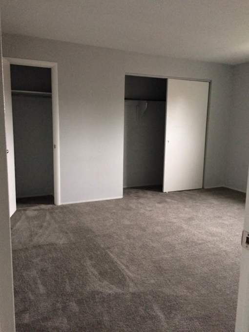 Carpeted Bedroom at Garfield Villa Apartments, Garfield Heights, OH, 44125