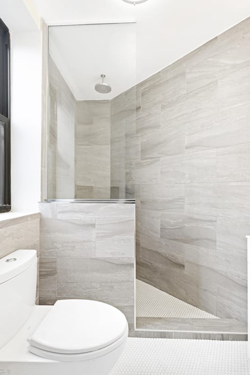 Walk in shower