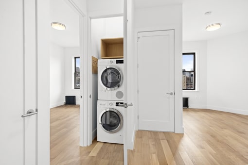 Living Room and in-unit Laundry