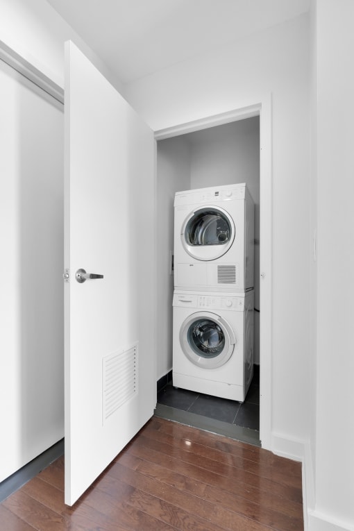 In unit laundry