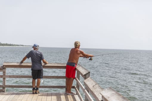 Residents Fishing