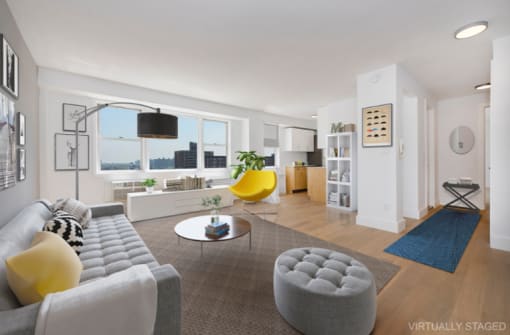 model living room