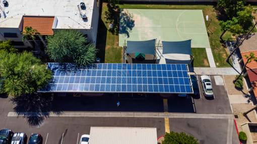 Aerial roof