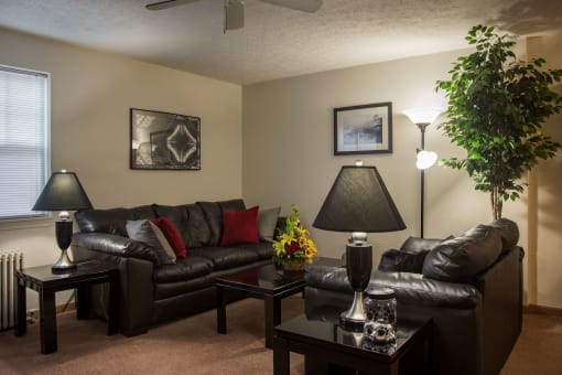Livingston Park Apartments Living Room