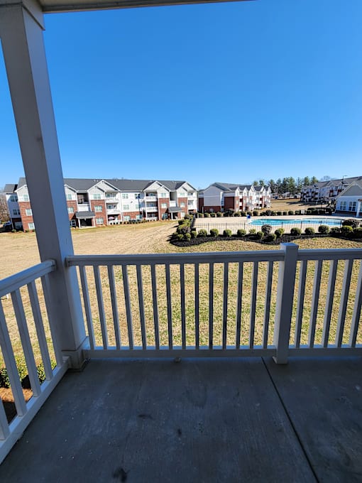 View from the balcony  at The Assembly Apartments, 29611