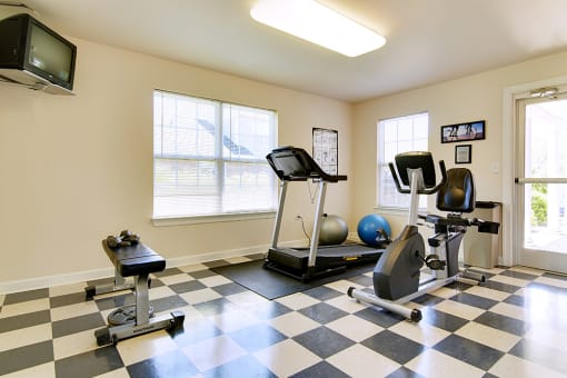 Gym at Ridgecrest Apartments, Bristol, Virginia